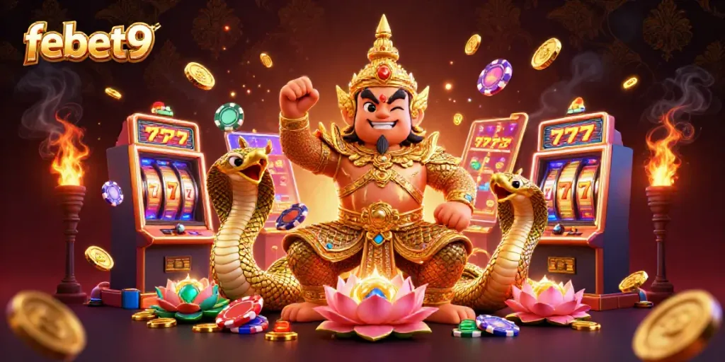 Experience dynamic jackpot thrills with the febet9 casino guardian and golden gaming elements.