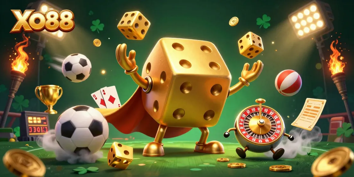 Experience the excitement of XO88 with dynamic sports-themed casino elements