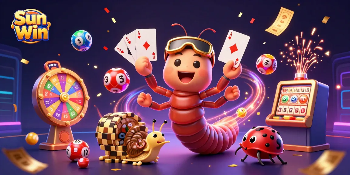 Experience dynamic gaming with Sun Win's engaging characters and exciting lottery elements.