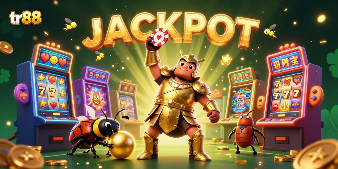 Engage with winning strategies at tr88, showcased in a colorful 3D casino scene.