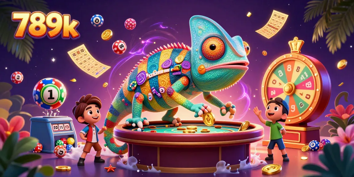 Experience the vibrant world of 789k with golden ticket winnings and dynamic gaming elements.