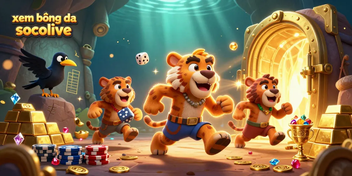 xem bóng đá socolive lively scene featuring a caveman and sabertooth duo enjoying a rich gaming experience