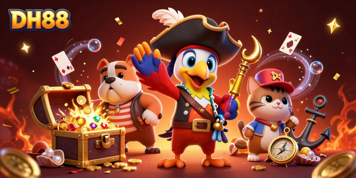 Experience thrilling gaming adventures at DH88 with exciting rewards and vibrant casino elements.
