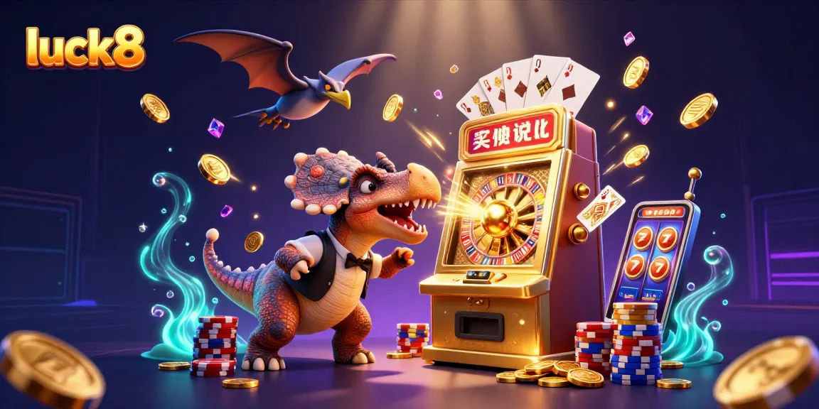 Experience exciting jackpots with luck8 as dinosaurs bring thrills to the casino.