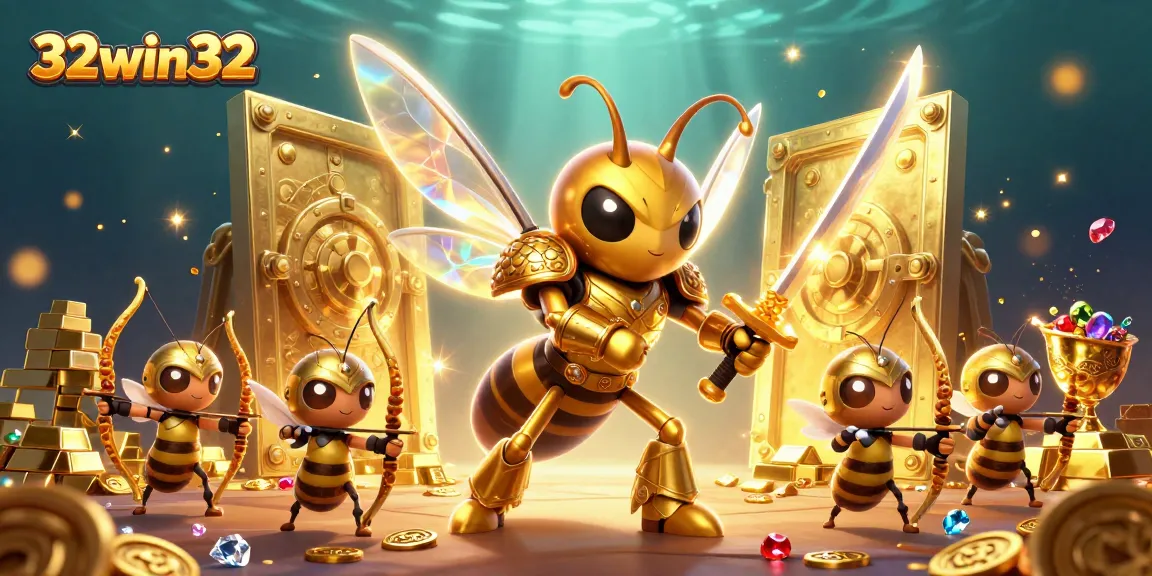 Bet big and win with 32win32 in a vibrant 3D casino world bursting with treasure and excitement.